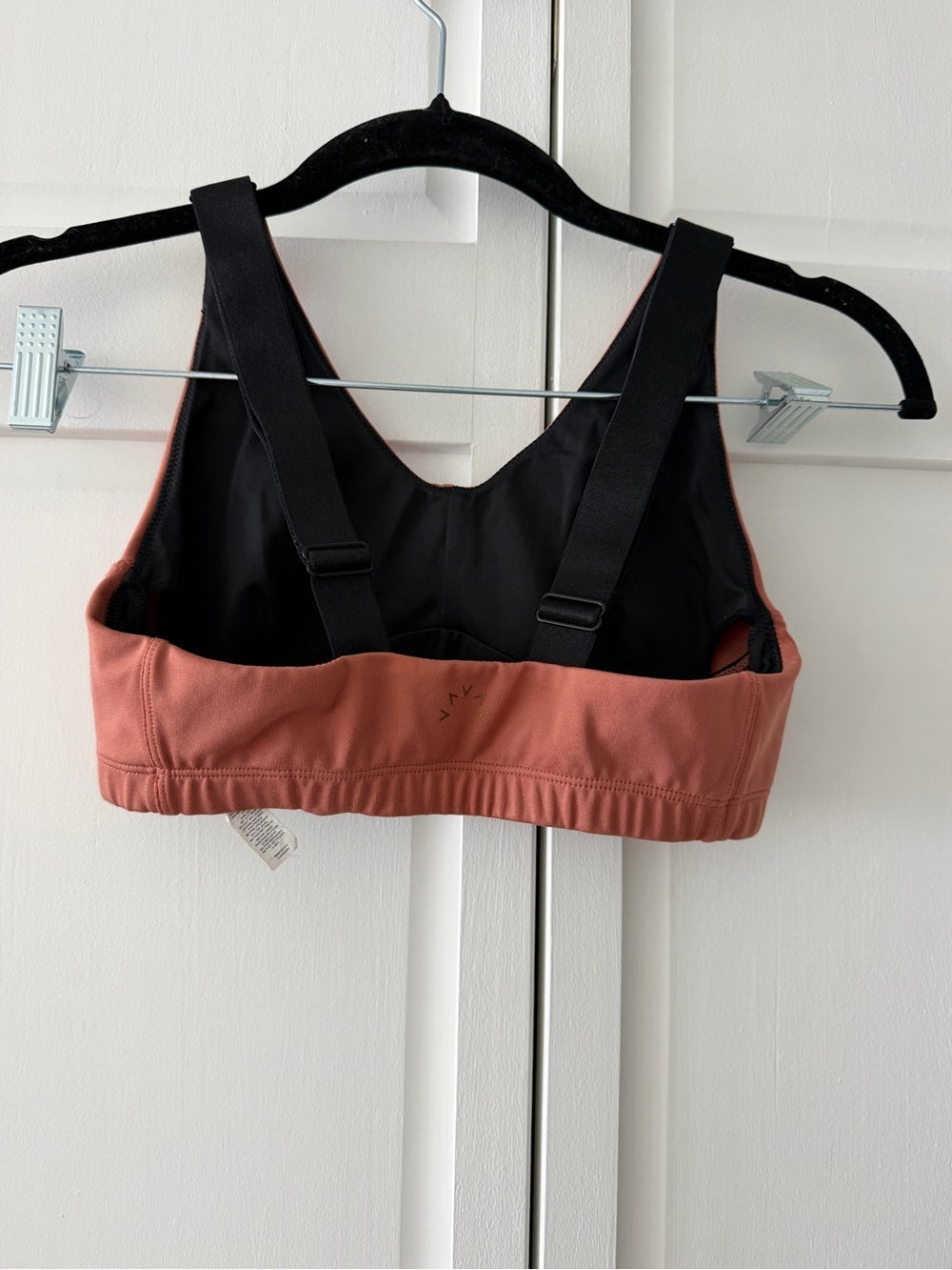 Varley Adjustable Strap Sports Bra Size Rust Medium Support XS