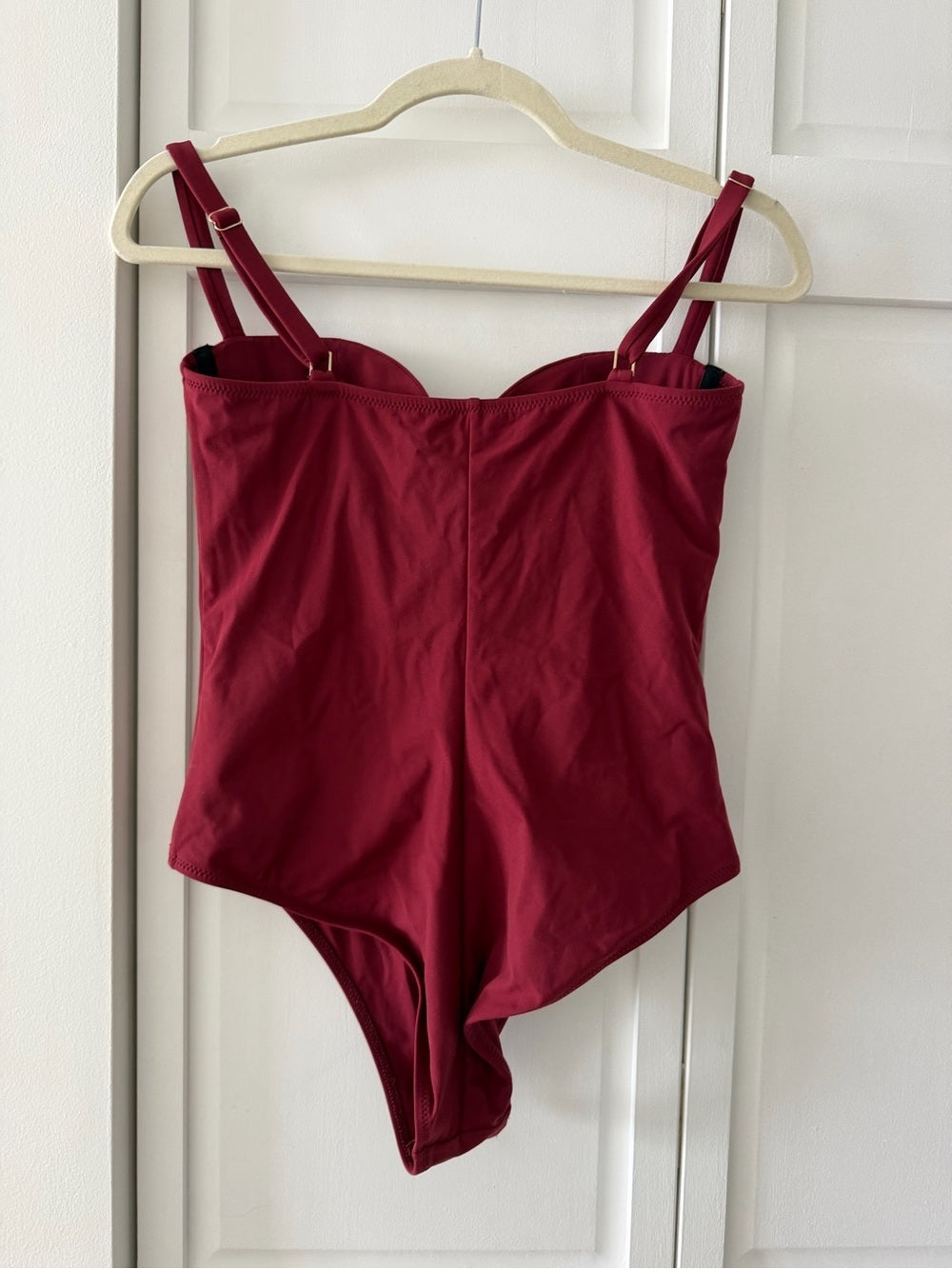 NWOT Reformation Aria Sweetheart Underwire One Piece Swimsuit M