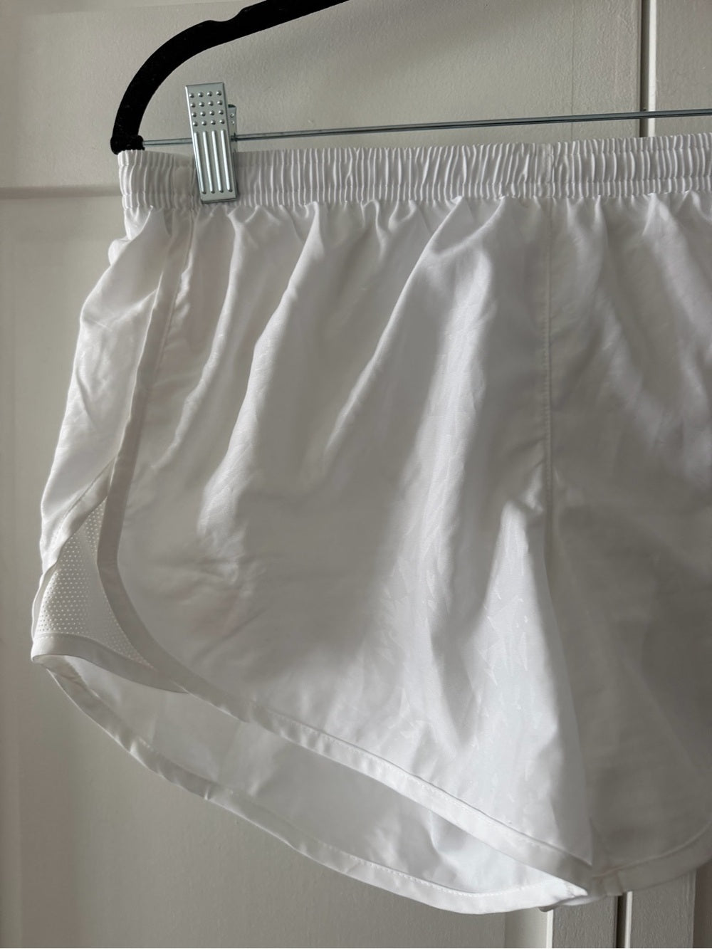 Nike White Double Layer Running Shorts - Size S
NWOT