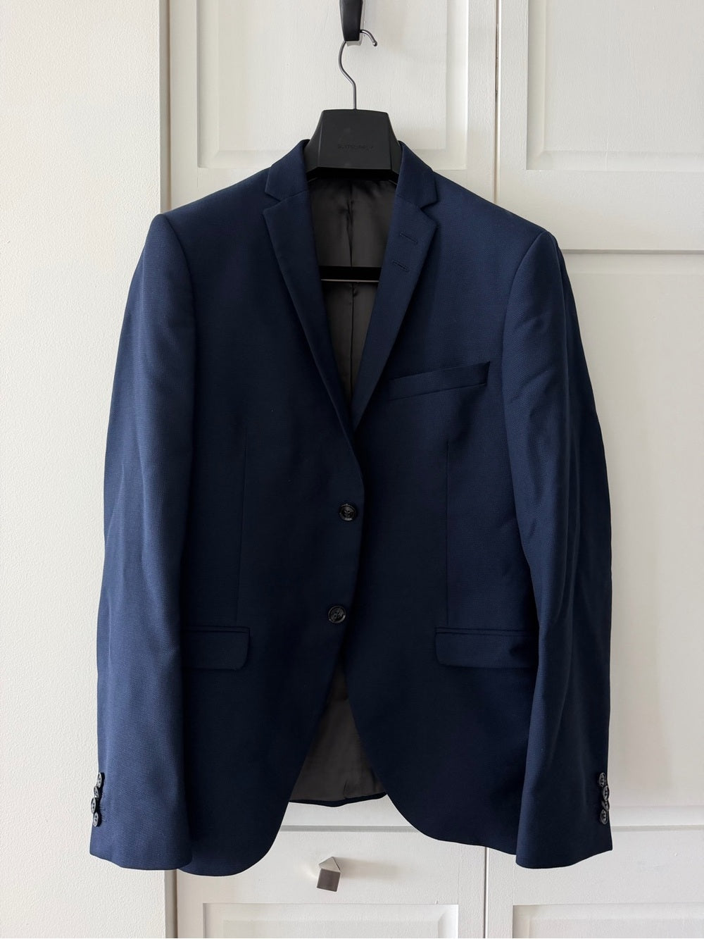 Tiger of Sweden Men's Navy Wool Two-Button Blazer Jacket 40