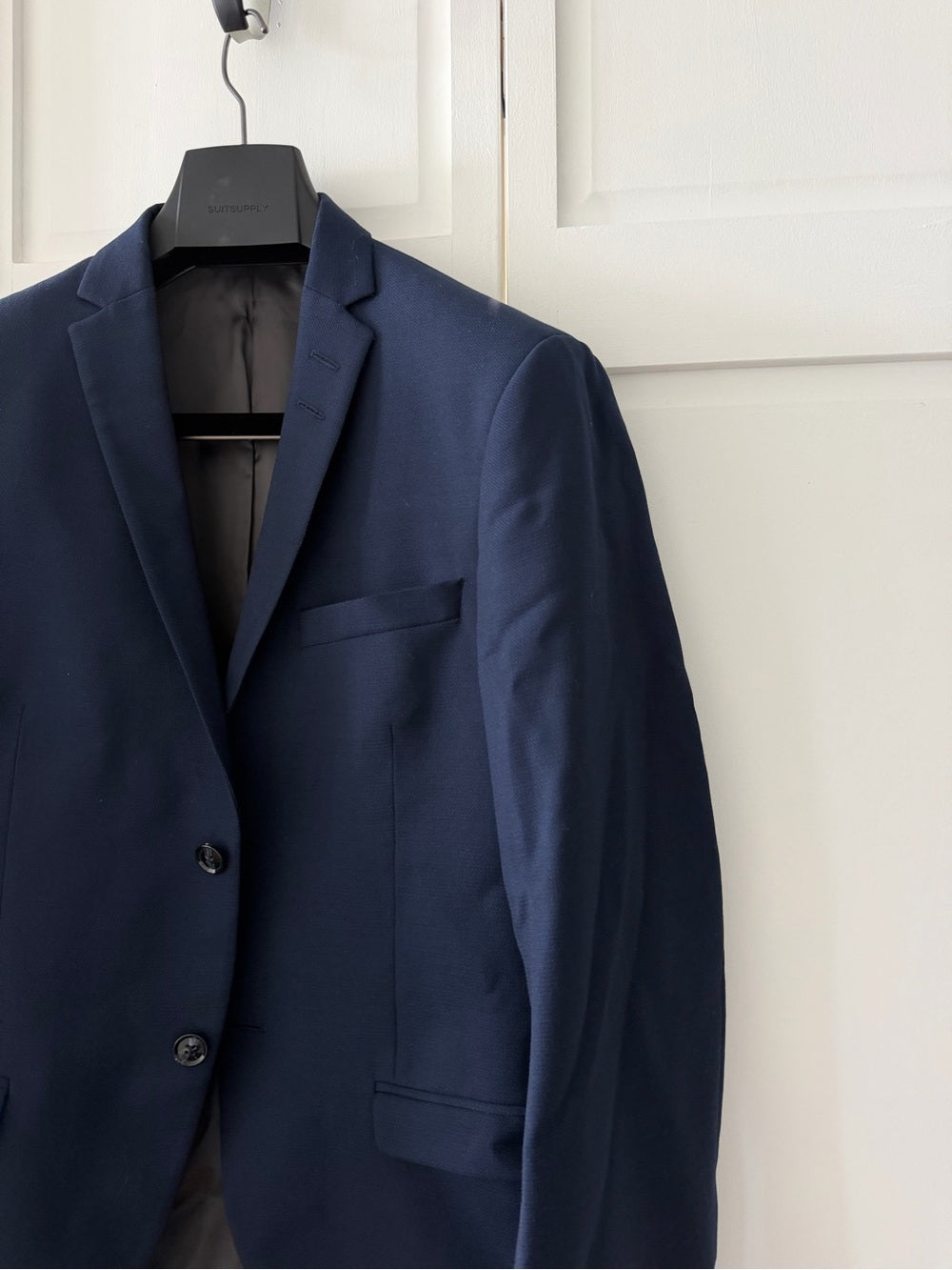 Tiger of Sweden Men's Navy Wool Two-Button Blazer Jacket 40