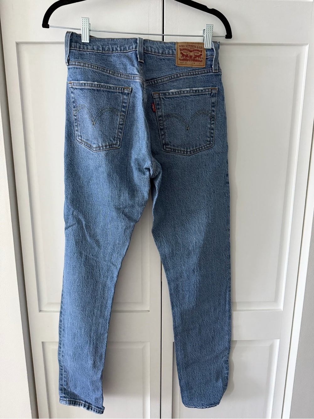 Levi's 501 Original Fit High-Rise Jeans - Mid-Light Wash - Size 27