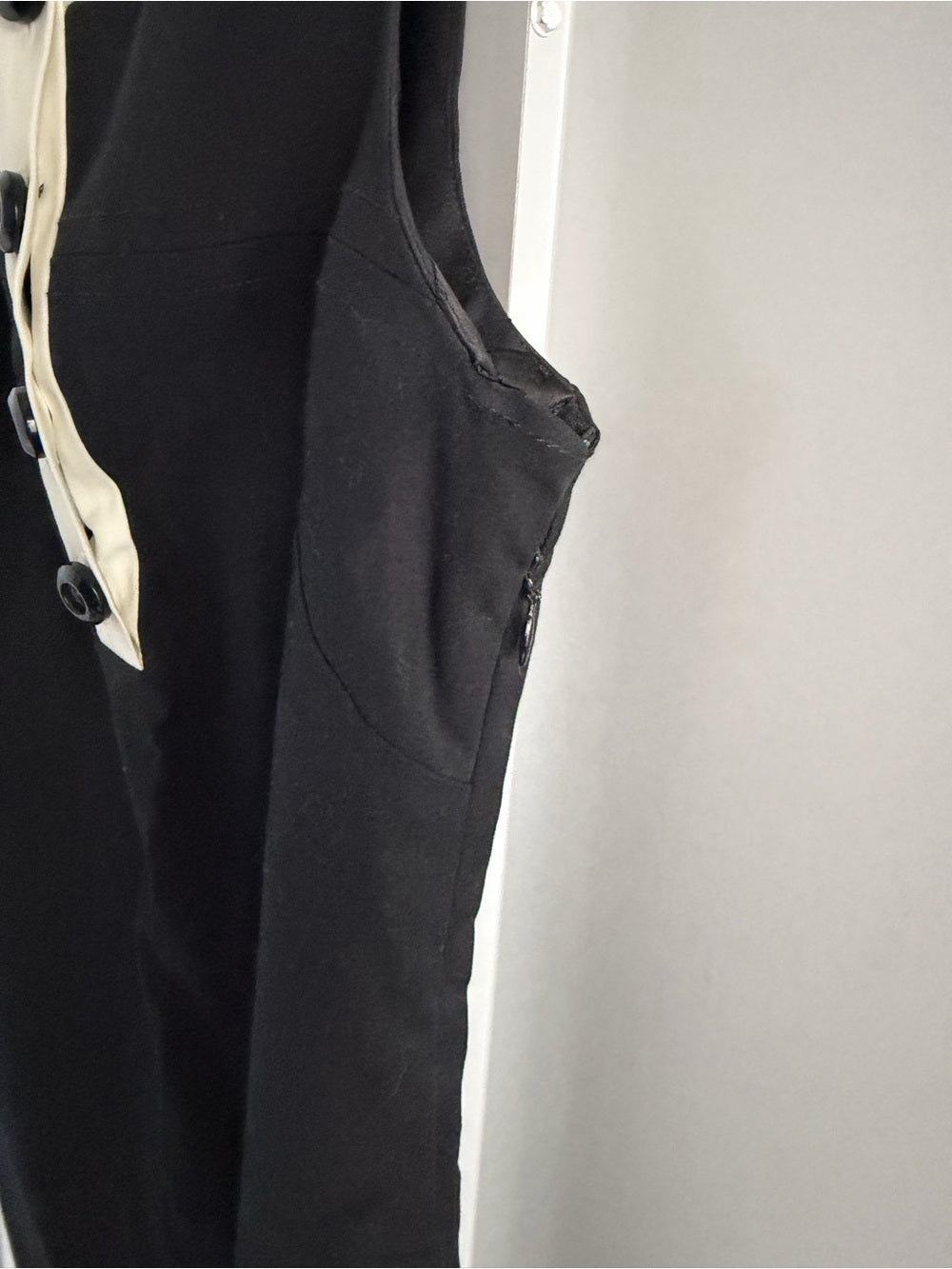 Milly New York NWT Black Cream Mod Mini Shift Dress 6 New