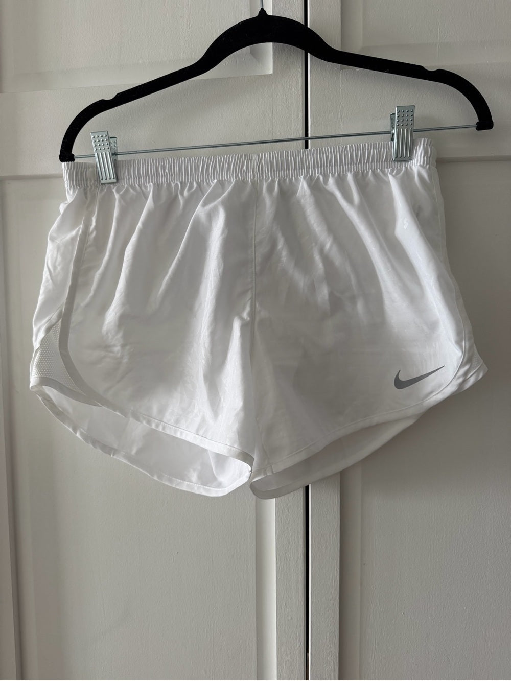 Nike White Double Layer Running Shorts - Size S
NWOT