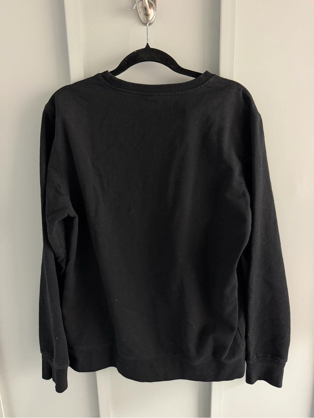 The North Face Black Patch Crew Neck Sweatshirt Men's Size M