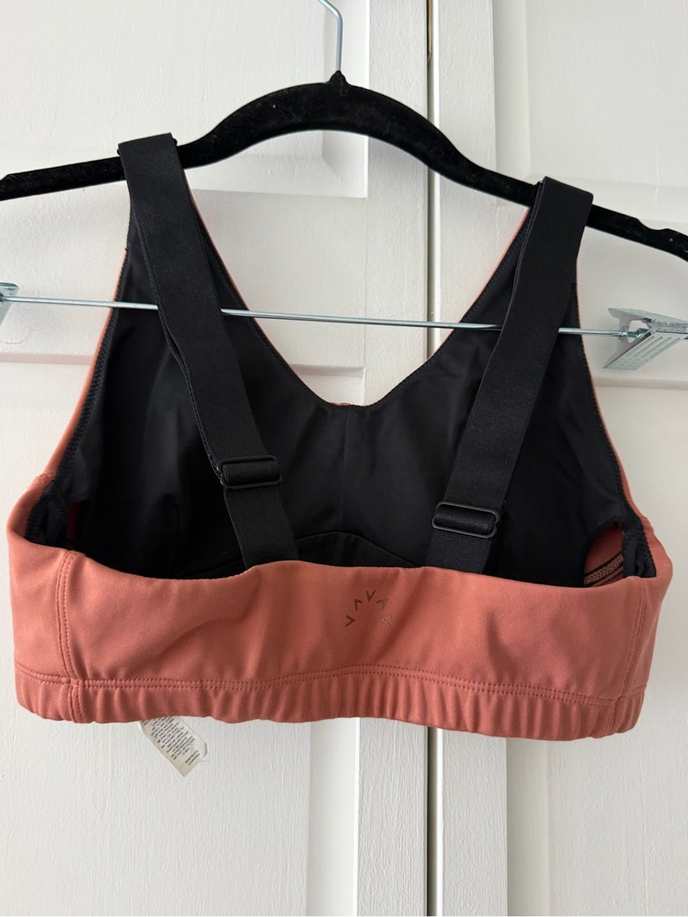 Varley Adjustable Strap Sports Bra Size Rust Medium Support XS