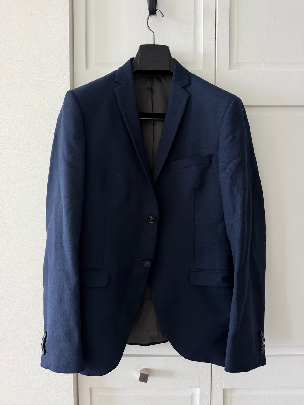 Tiger of Sweden Men's Navy Wool Two-Button Blazer Jacket 40