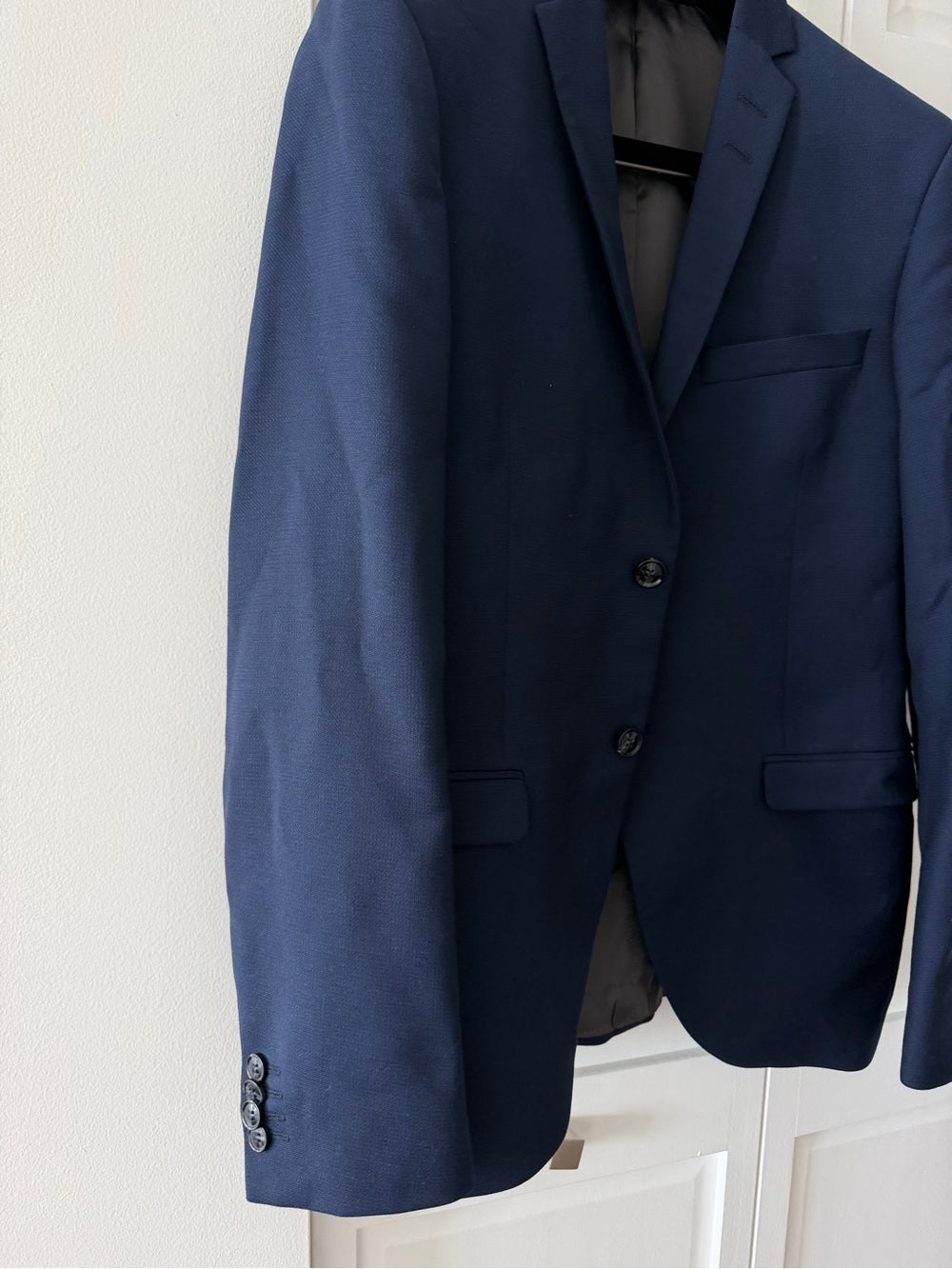 Tiger of Sweden Men's Navy Wool Two-Button Blazer Jacket 40