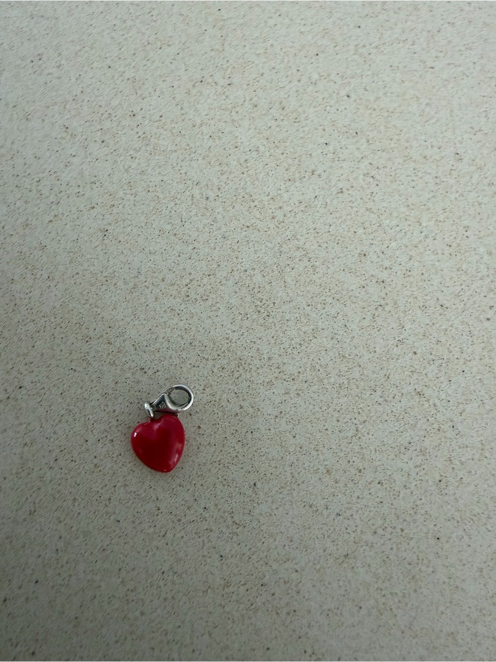 Thomas Sabo 925 Sterling Silver Red Heart Charm