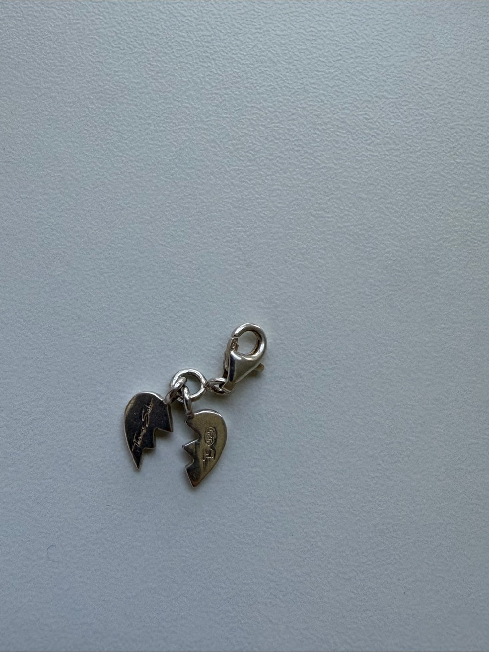 Authentic Thomas Sabo 925 Silver Broken Heart Charm