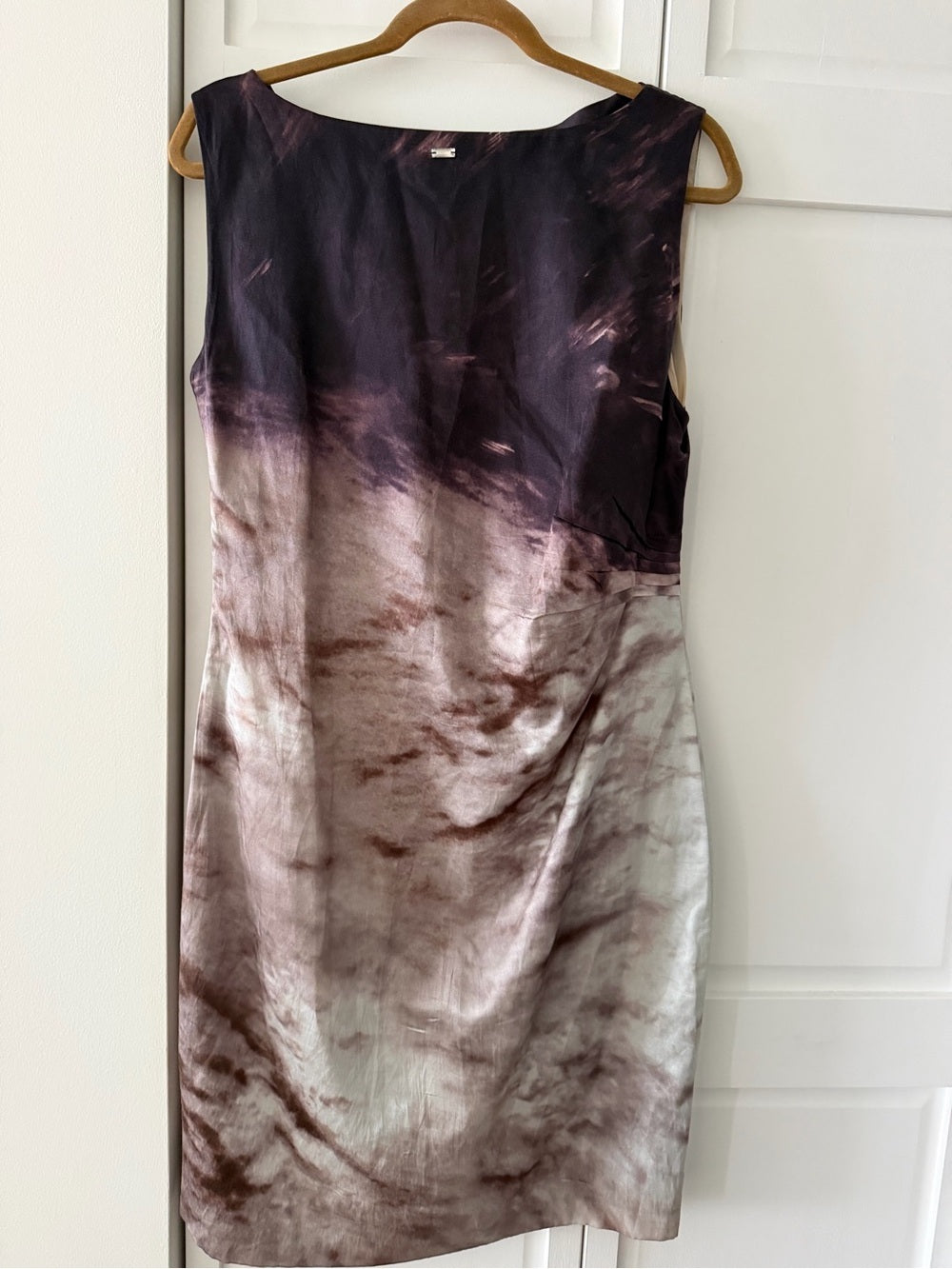 Escada Sport Ombre-Effect Ruched Sheath Dress - Size 8/10 (EU 40)