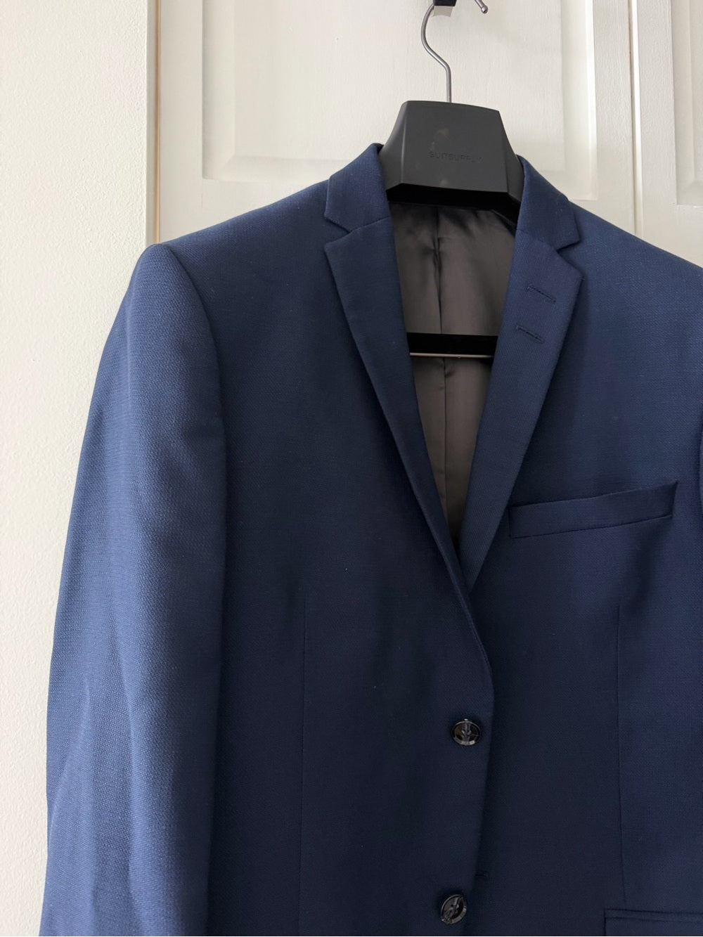 Tiger of Sweden Men's Navy Wool Two-Button Blazer Jacket 40