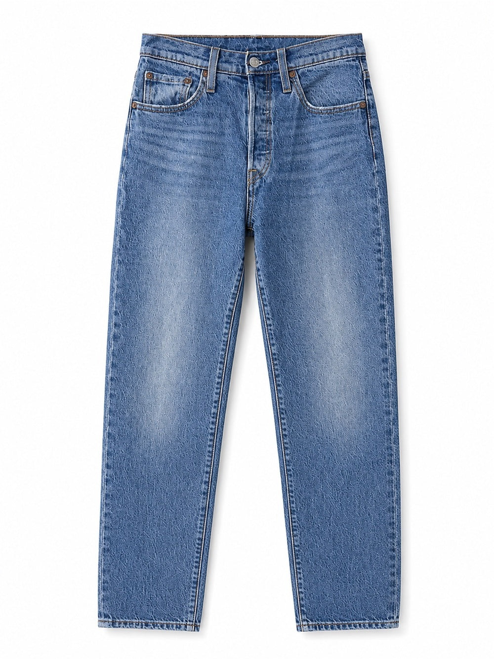 Levi's 501 Original Fit High-Rise Jeans - Mid-Light Wash - Size 27