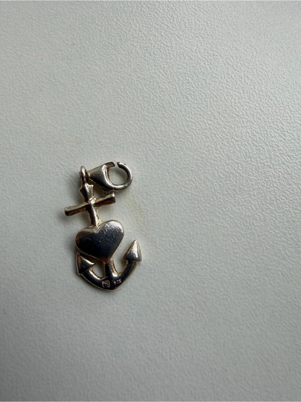 Thomas Sabo Authentic Sterling Silver Faith Hope Charity Charm