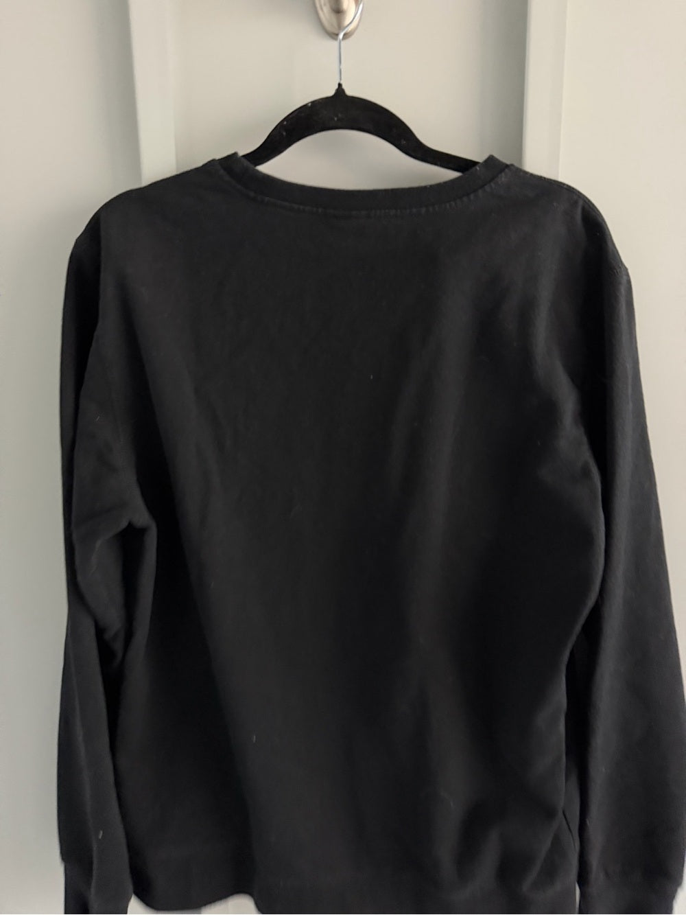 The North Face Black Patch Crew Neck Sweatshirt Men's Size M