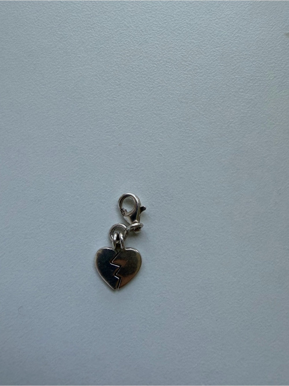 Authentic Thomas Sabo 925 Silver Broken Heart Charm - Studio Edition