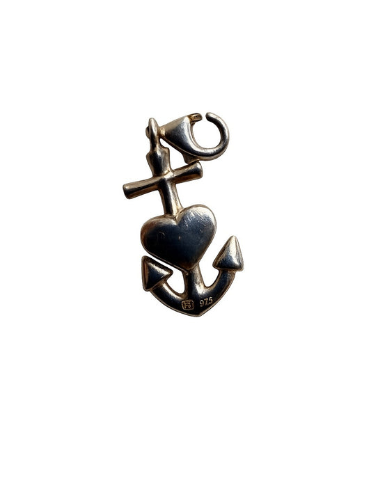Thomas Sabo Authentic Sterling Silver Faith Hope Charity Charm