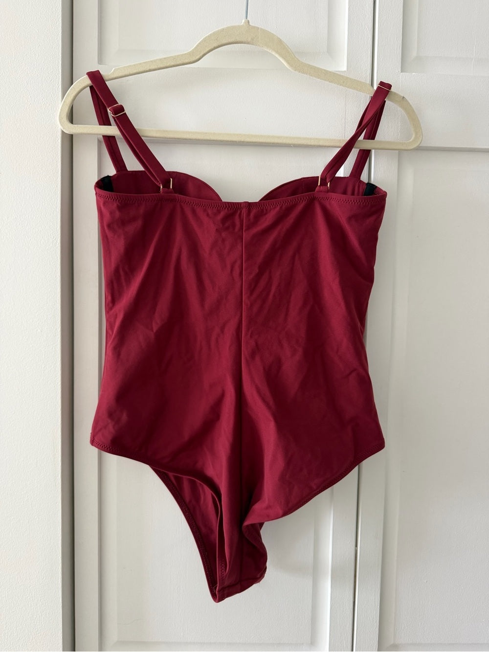 NWOT Reformation Aria Sweetheart Underwire One Piece Swimsuit M