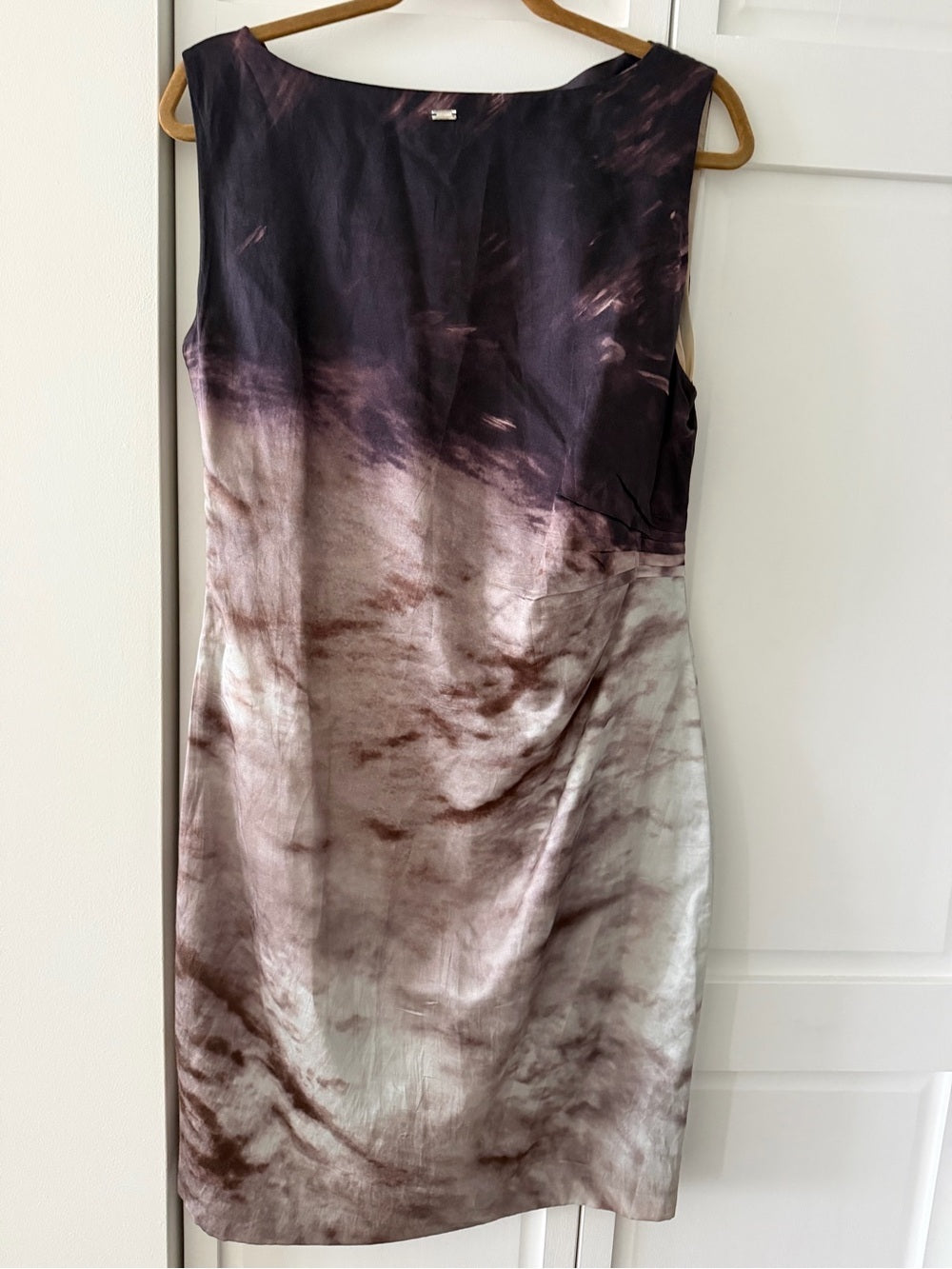 Escada Sport Ombre-Effect Ruched Sheath Dress - Size 8/10 (EU 40)