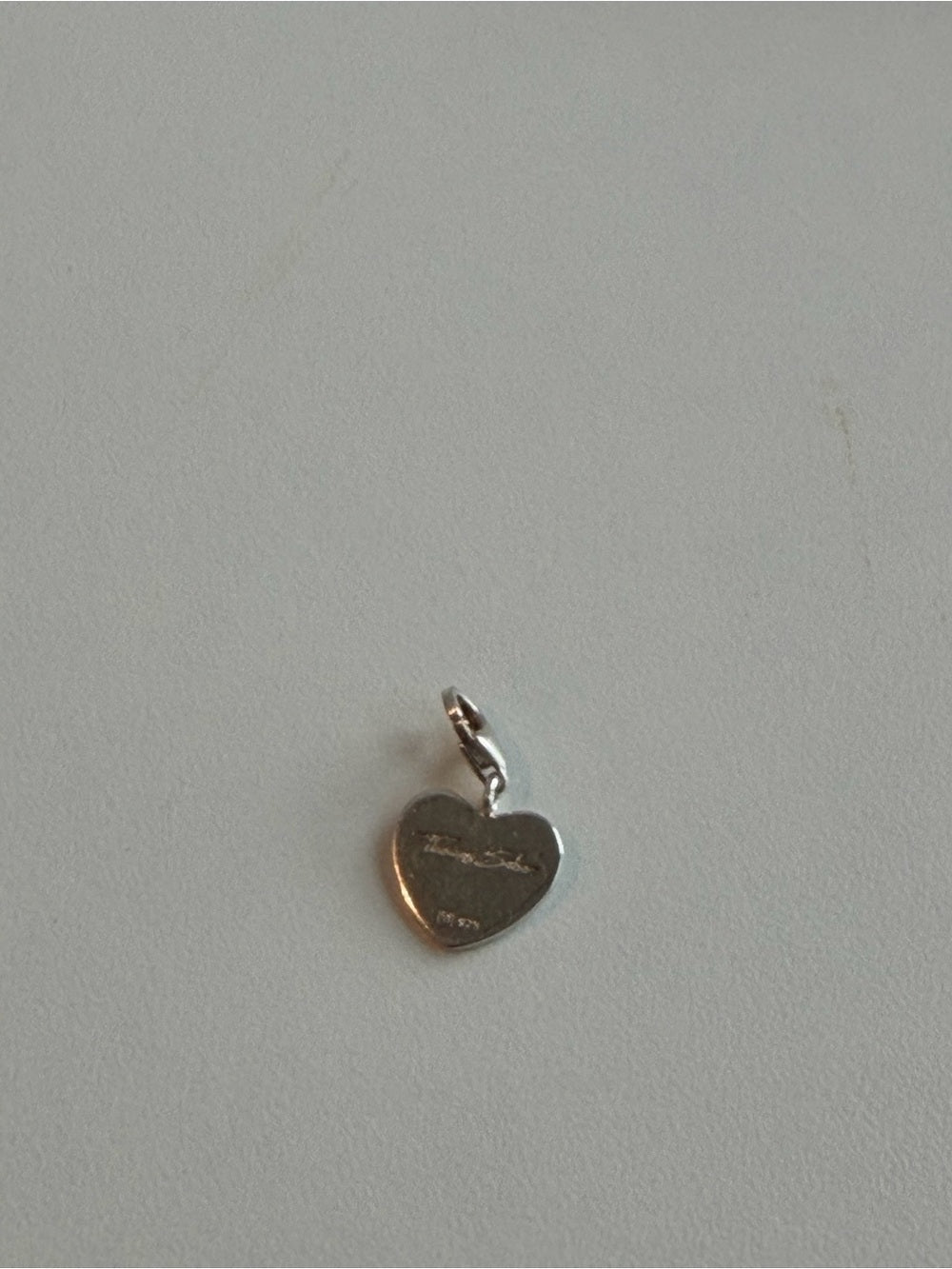 Thomas Sabo 925 Sterling Silver My Boy Heart Charm Pendant - Studio Edition