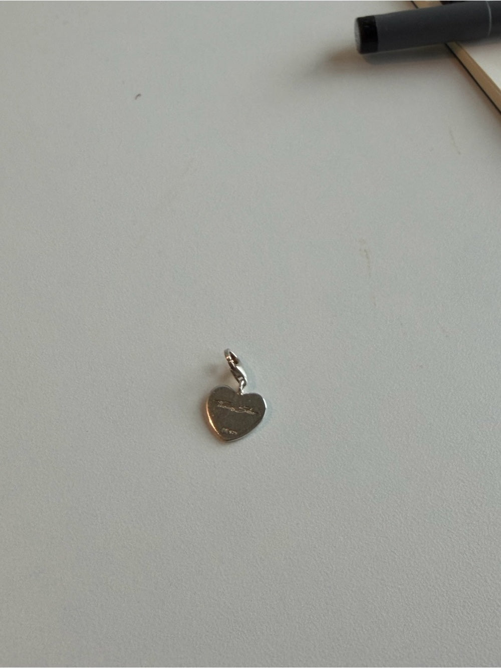 Thomas Sabo 925 Sterling Silver My Boy Heart Charm Pendant - Studio Edition