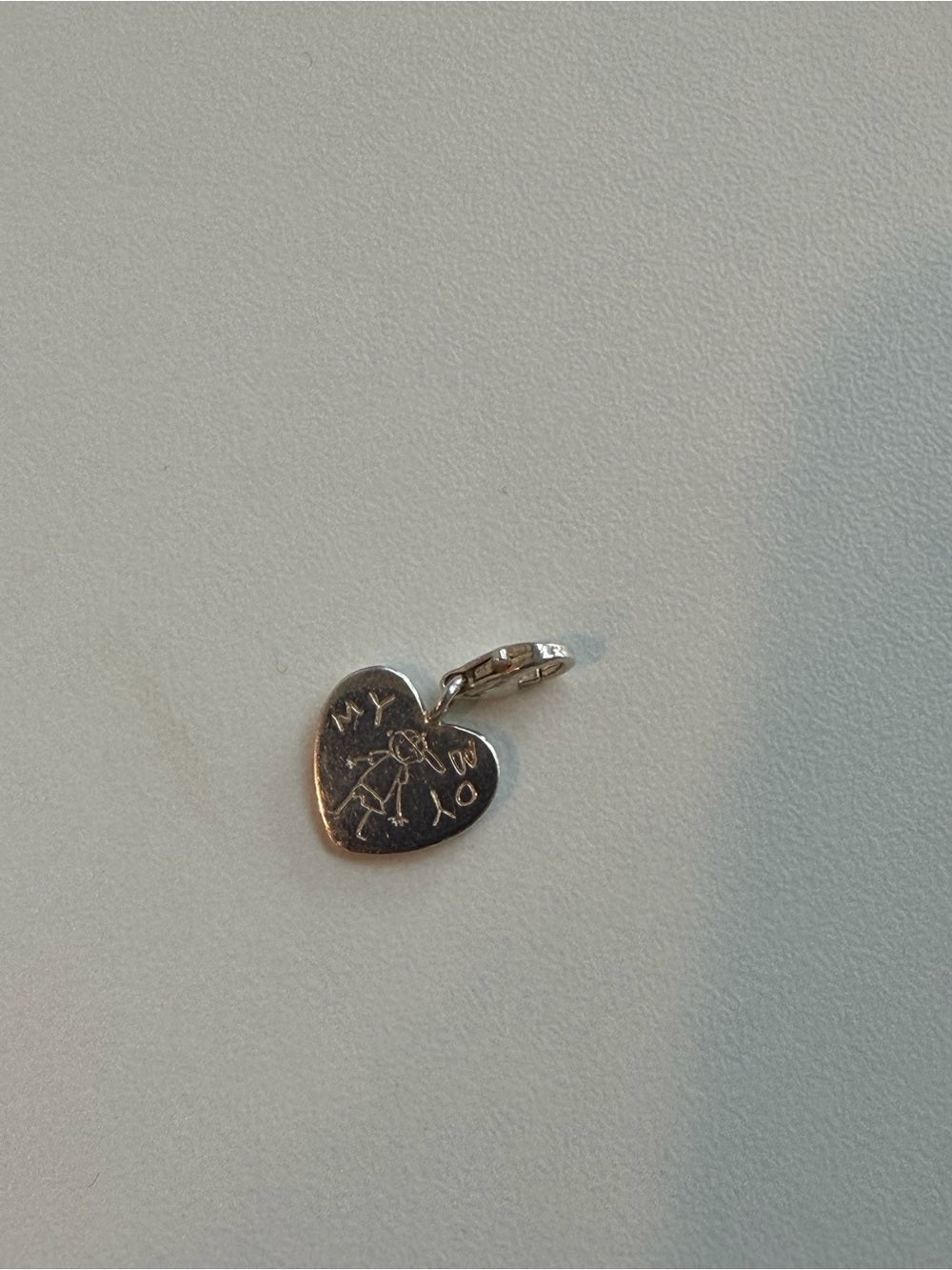 Thomas Sabo 925 Sterling Silver My Boy Heart Charm Pendant - Studio Edition